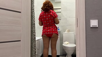 Preview 1 of Pashto Zxxx Vedios - When the MILF realized that she was being fucked in anal,  the dick was already in her big ass