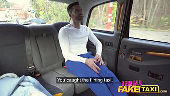 Preview 2 of Mom Shares Son With Aunty - Female Fake Taxi She makes him believe he is in a flirting taxi
