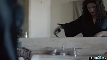Preview 2 of Pusy Cum And Eat Herself - Sexy small titted homeless thot Victoria Voxxx has to satisfy a big dick
