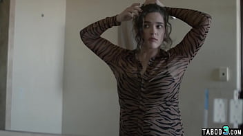 Preview 3 of Pusy Cum And Eat Herself - Sexy small titted homeless thot Victoria Voxxx has to satisfy a big dick