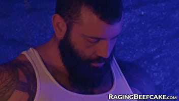 Preview 1 of Dog Lety - Lustful hunks Gabriel Clark and Markus Kage shares hole