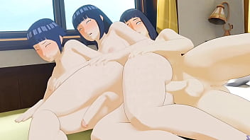 Preview 3 of Full Sexy Mivie - FUTA Hinata fuck in 3