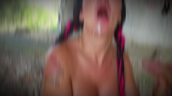 Preview 4 of Lesbianism Group Sex - CathyB Fucked in every hole outdoors