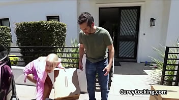 Preview 2 of Fuck Mom Sharp - Busty runner heals stranger using tits and pussy