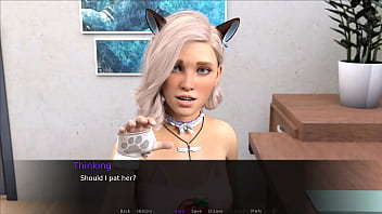 Preview 4 of Oma Shemal - Let&#039_s Play: Nudist School | Part 7: Studying mates