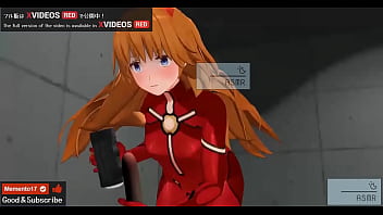 Preview 3 of Hot Nim - Uncensored Hentai animation Asuka Footjob and Jerk Off Instruction ASMR Earphones recommended.