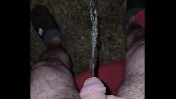 Preview 1 of Mega Grop Sex - 2am forest pee