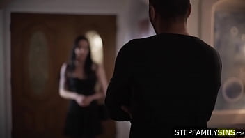 Preview 1 of Hot Hot New Mom - StepFamilySins.com - Petite brunette sucking stepcousins bbc