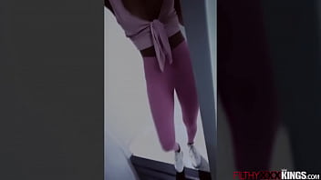 Preview 1 of Nepali Aama Xxx - Petite ebony riding bfs big black cock