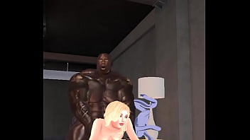 Preview 3 of Pablic Ples - fine as hell james harrison trains white fan