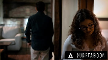 Preview 2 of Ajay Video Hd - PURE TABOO Innocent Student Leana Lovings Tries To Seduce Menacing Professor Into Sex