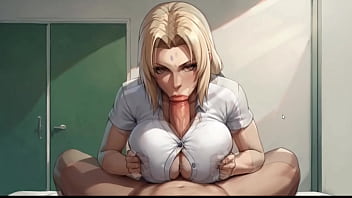 Preview 3 of Www Team Steak Com - Obligo a TSUNADE a hacerme una MAMADA en el hospital. HOUSE OF SHINOBI
