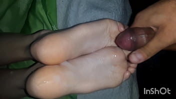 Preview 4 of Michael Brandon Gay - Cum feet jerk off