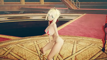 Preview 4 of Jessy Kas - Fate grand order Nero mmd r18 bon bon chocolate