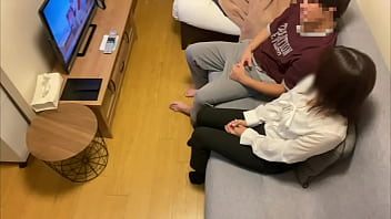 Preview 1 of Xnxx Small Vedio - 仕事終わった彼女をムラムラしたソファーでパコる変態彼氏