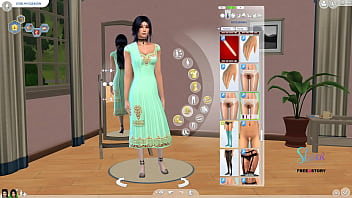 Preview 4 of Xxxbf Brother Sister - Creating Indian looking Teen Girl sim - 2