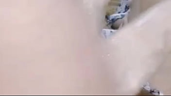 Preview 2 of She Lke - Copious cumshot on feet. Beautiful legs were stained with sperm