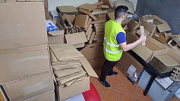 Preview 1 of Tercher Solo - Sexy latina goddess boss catches employee on the phone