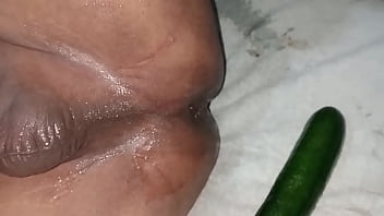 Preview 1 of Bhai Didi - Pushing n gapping my ass Yammy rosebud&#039_s