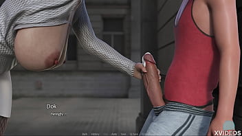 Preview 3 of Black Owned White Slur - THE GOLDEN BOY #21 &bull_ Quick handjob in the back alley