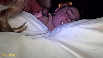 Preview 4 of Pov Virtual Threesome - Amateur Emo Girl gets DRIPPING Creampie