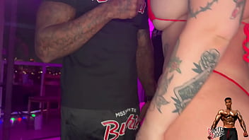 Preview 3 of Scooby Doo Full Move Xxx2 - Tattoo PAWG Goth Angel Summer Gets Tag Teamed By Her Roommate And A BBC