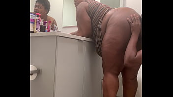 Preview 1 of Faddy Cum Inside Pussy - We love to watch each other in the mirror while we fuck Pt2