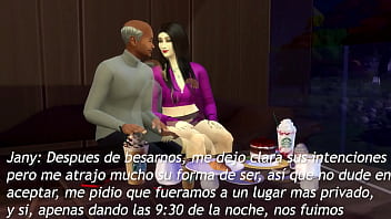 Preview 1 of Bahabi Xxx Hot Dasi Porn Video - Jany y el Abuelo,  tienen una muy adorable cita