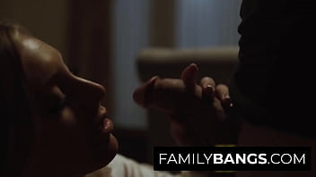 Preview 2 of Brrazar Porn Vidio Hd - FamilyBangs.com ⭐ Creepy Stepson Surprises his Unaware Stepmom,  Tyler Nixon,  Kayley Gunner