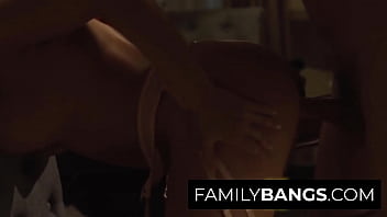Preview 3 of Brrazar Porn Vidio Hd - FamilyBangs.com ⭐ Creepy Stepson Surprises his Unaware Stepmom,  Tyler Nixon,  Kayley Gunner