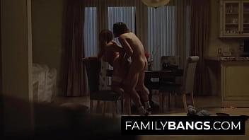 Preview 4 of Brrazar Porn Vidio Hd - FamilyBangs.com ⭐ Creepy Stepson Surprises his Unaware Stepmom,  Tyler Nixon,  Kayley Gunner