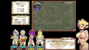 Preview 2 of Www Bazzsrs Com - 【ダンエロ＋の実況プレイ パート1】ビッチ4人組でダンジョン探索する神ゲーに挑戦！