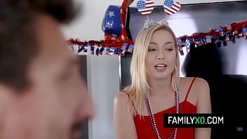 Preview 1 of Telugu Blowjob - 4th of July stepfamily orgy - Zoe Parker,  Sarah Vandella