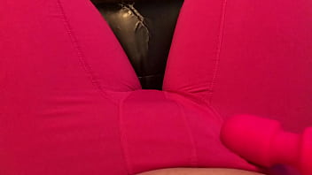 Preview 2 of Bebybeby Xxx - Vibing cock in my compression shorts