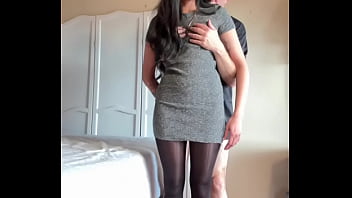 Preview 1 of Wwe Women Sex Out Door - I wanted to fuck the delivery man and he came inside me