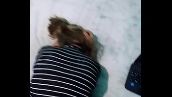 Preview 4 of Yame Gutam Xxx Sax Video - POV me la mete de perrito en la cama grande mientras hacemos webcam con la neetbook