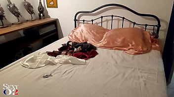 Preview 1 of Horney Pusey Sucking - 1768 (02) - French Amateur Slut,  Black Leather Pants,  Satin Red Panties,  Stockings,  Heels,  Doggy Style,  Blowjob,  Rimming