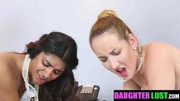 Preview 4 of School Sixy Video Come 18 - Stepdads Swap Their Stepdaughter and Do Fucking and Sucking All Over the Office - Daughterlust