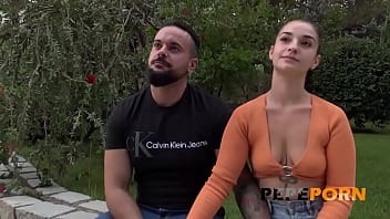 Preview 1 of Bollywood Heroine New Xxx - Young and beautiful couple tries their first porno: Meet amazing Candy Fly!