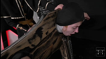 Preview 4 of Teacher With Studentxxx Videos - A nun atones for her sins in front of the priest,  like they used to do