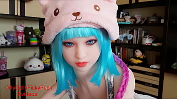 Preview 1 of Xxx Massge Video - Sex Doll Amature Pink Teddy Bear Fuck Cosplay