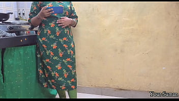 Preview 1 of Natasha Nice Doll - POV jija ji caught her saali watching porn in kitchen