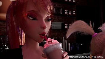 Preview 1 of Facesit Fake - Sexsona Episode 2 - Futanari Best Friends Have Some Sex Then Encounter Mysterious Futanari Woman!