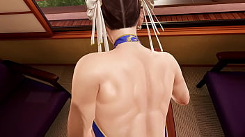 Preview 3 of Sheridan Love Mom Milf - Chun-Li sucks you for free in Street Fighter l Hentai uncensored 3d animation