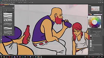 Preview 3 of Nice Bubs - Picarto ~ DarkCookie - Summertime Saga [720p] (2023.11.16)