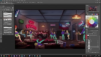 Preview 4 of Nice Bubs - Picarto ~ DarkCookie - Summertime Saga [720p] (2023.11.16)