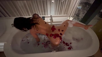 Preview 2 of Xxx Opean Videos - Monika Fox&#039_s Romantic Evening Turned Into Hardcore Sex In All Holes With Prolapse And Squirt (Free)