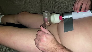 Preview 1 of Gdh Xxx Vid - Neo cums after edging with the wand