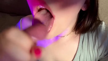 Preview 4 of Five Yars Old - A girlfriend with a beautiful manicure loves to give me a blowjob!