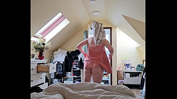 Preview 1 of A J Lee Wwe Sex - Russian Girlfriend amateur voyeur video